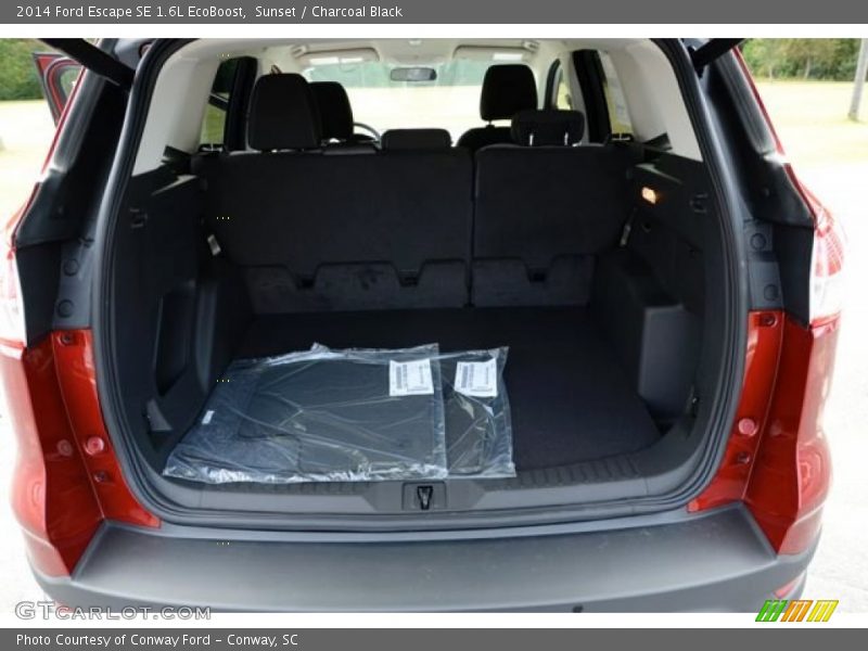 Sunset / Charcoal Black 2014 Ford Escape SE 1.6L EcoBoost