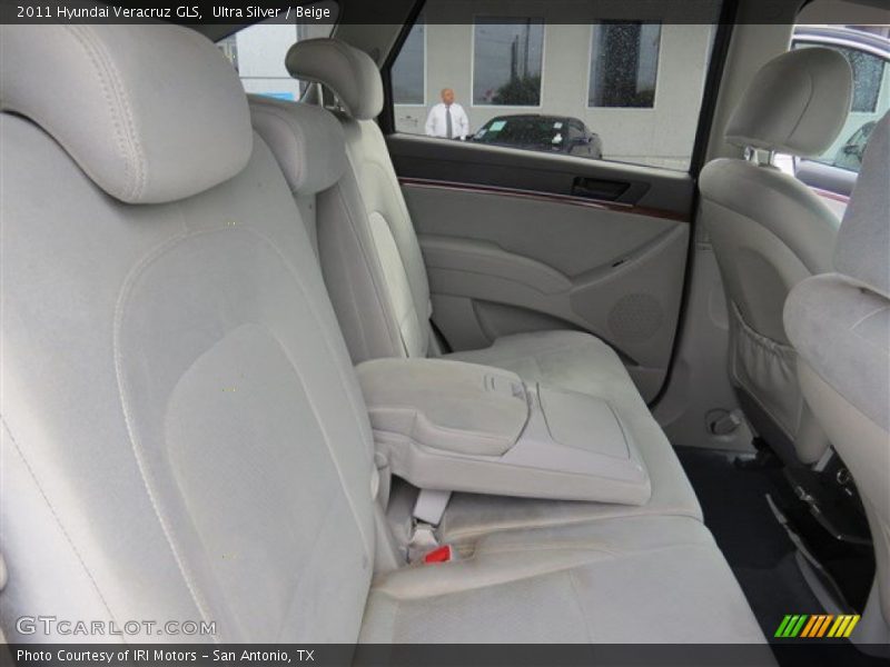 Ultra Silver / Beige 2011 Hyundai Veracruz GLS