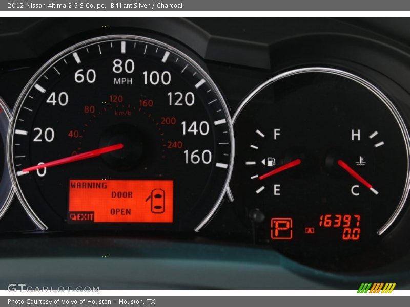 Brilliant Silver / Charcoal 2012 Nissan Altima 2.5 S Coupe