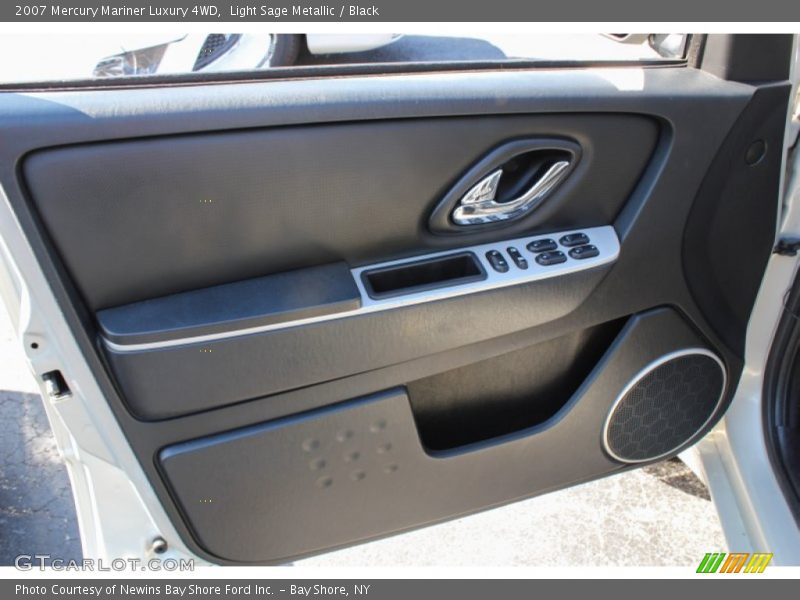 Light Sage Metallic / Black 2007 Mercury Mariner Luxury 4WD
