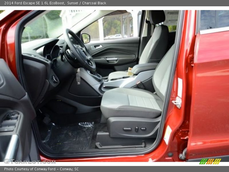 Sunset / Charcoal Black 2014 Ford Escape SE 1.6L EcoBoost