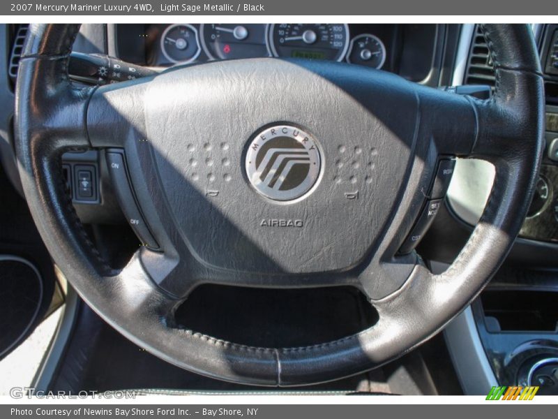 Light Sage Metallic / Black 2007 Mercury Mariner Luxury 4WD