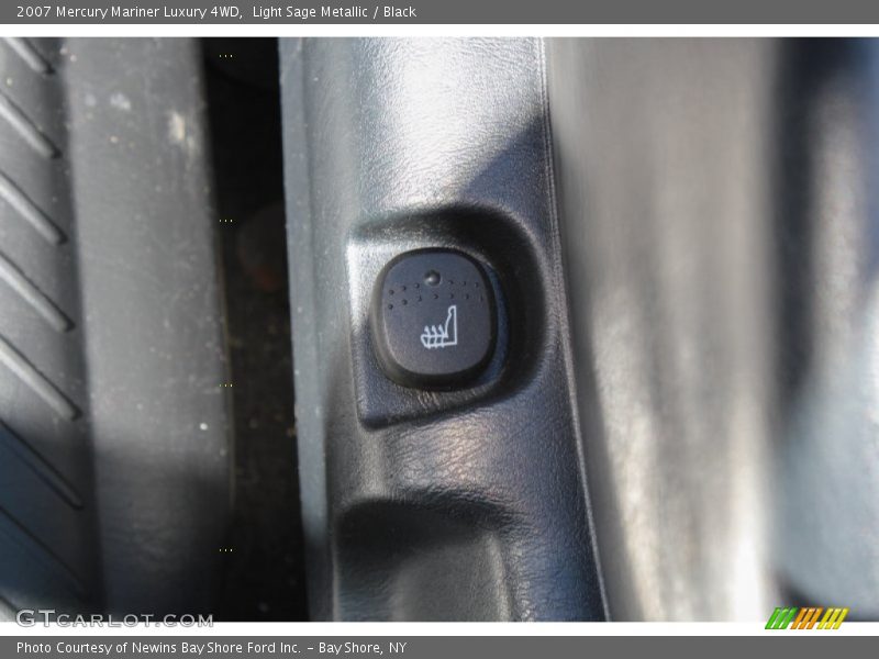 Light Sage Metallic / Black 2007 Mercury Mariner Luxury 4WD