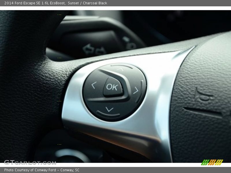 Sunset / Charcoal Black 2014 Ford Escape SE 1.6L EcoBoost