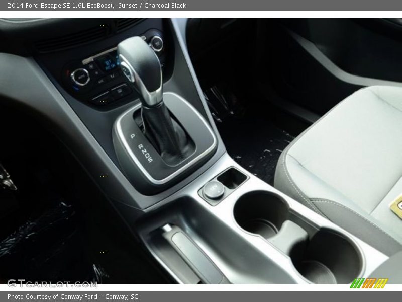 Sunset / Charcoal Black 2014 Ford Escape SE 1.6L EcoBoost