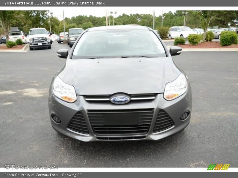 Sterling Gray / Charcoal Black 2014 Ford Focus SE Sedan
