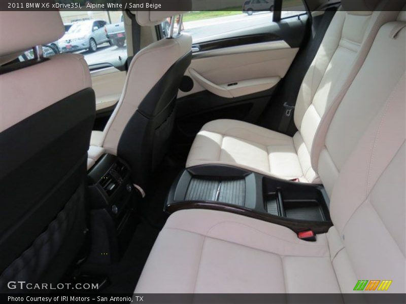 Alpine White / Sand Beige 2011 BMW X6 xDrive35i