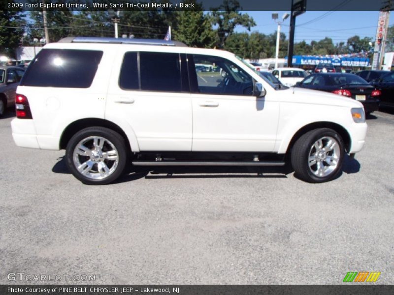  2009 Explorer Limited White Sand Tri-Coat Metallic