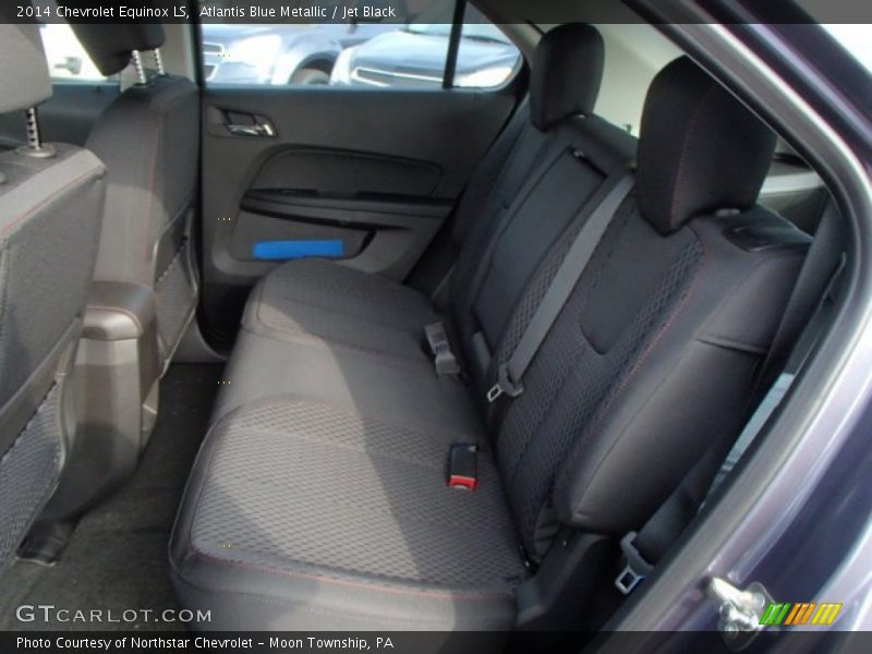 Atlantis Blue Metallic / Jet Black 2014 Chevrolet Equinox LS