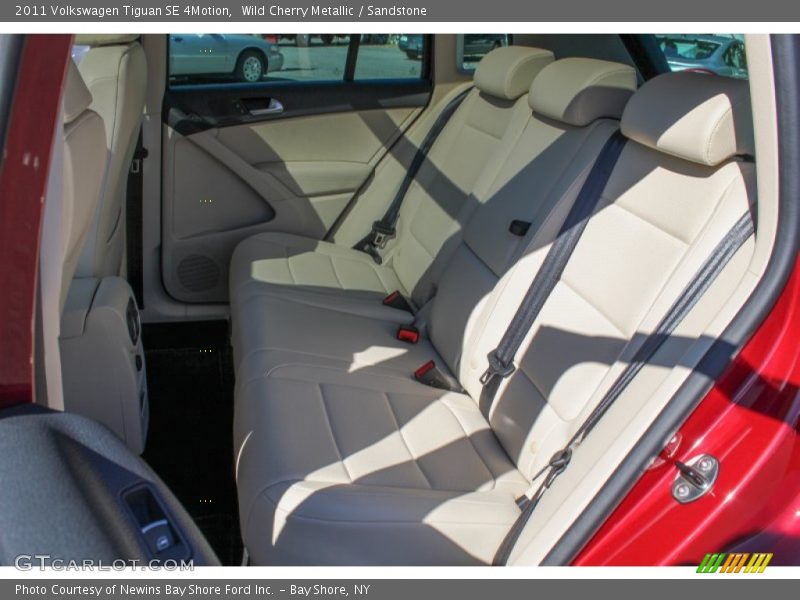 Wild Cherry Metallic / Sandstone 2011 Volkswagen Tiguan SE 4Motion