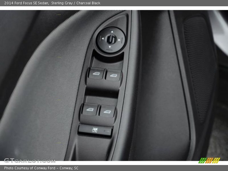Sterling Gray / Charcoal Black 2014 Ford Focus SE Sedan