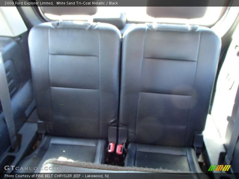 White Sand Tri-Coat Metallic / Black 2009 Ford Explorer Limited