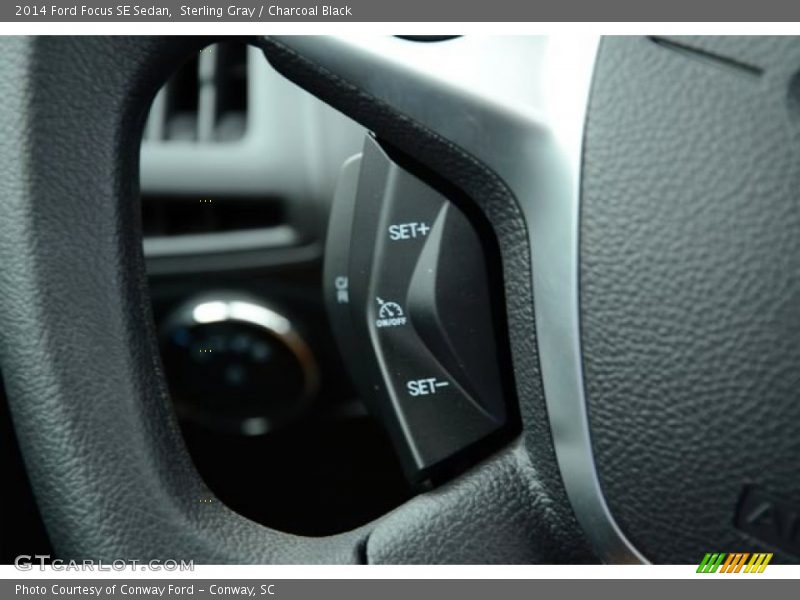 Sterling Gray / Charcoal Black 2014 Ford Focus SE Sedan