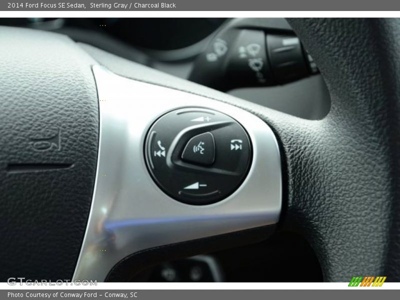 Sterling Gray / Charcoal Black 2014 Ford Focus SE Sedan
