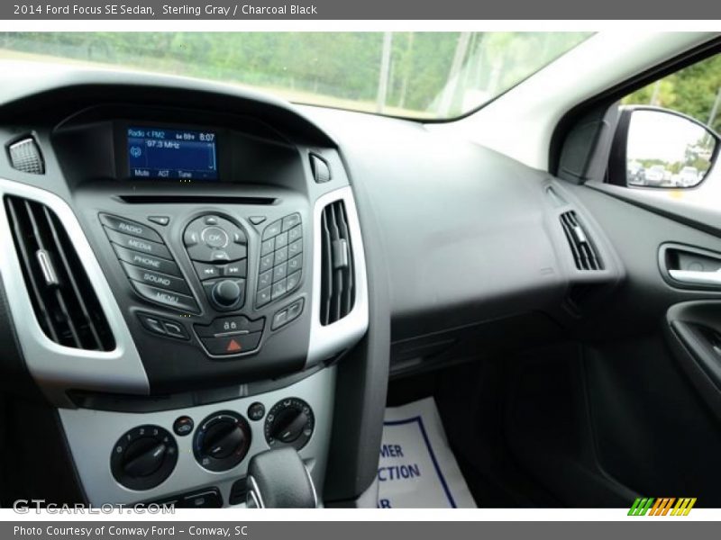 Sterling Gray / Charcoal Black 2014 Ford Focus SE Sedan