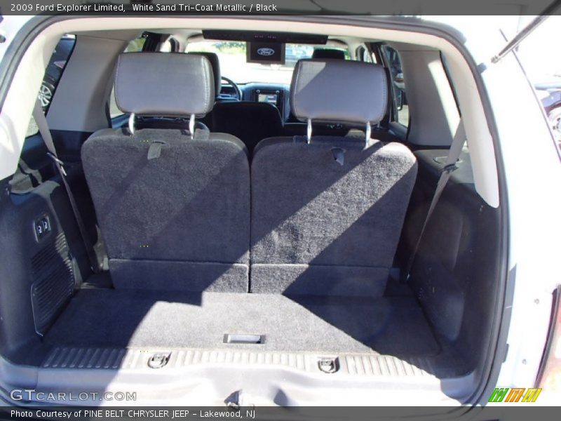 White Sand Tri-Coat Metallic / Black 2009 Ford Explorer Limited