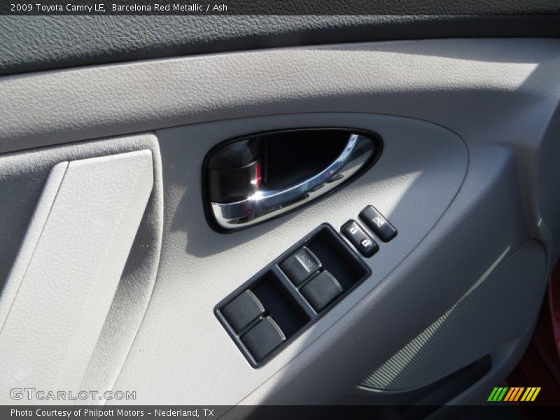 Barcelona Red Metallic / Ash 2009 Toyota Camry LE