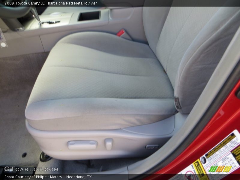 Barcelona Red Metallic / Ash 2009 Toyota Camry LE