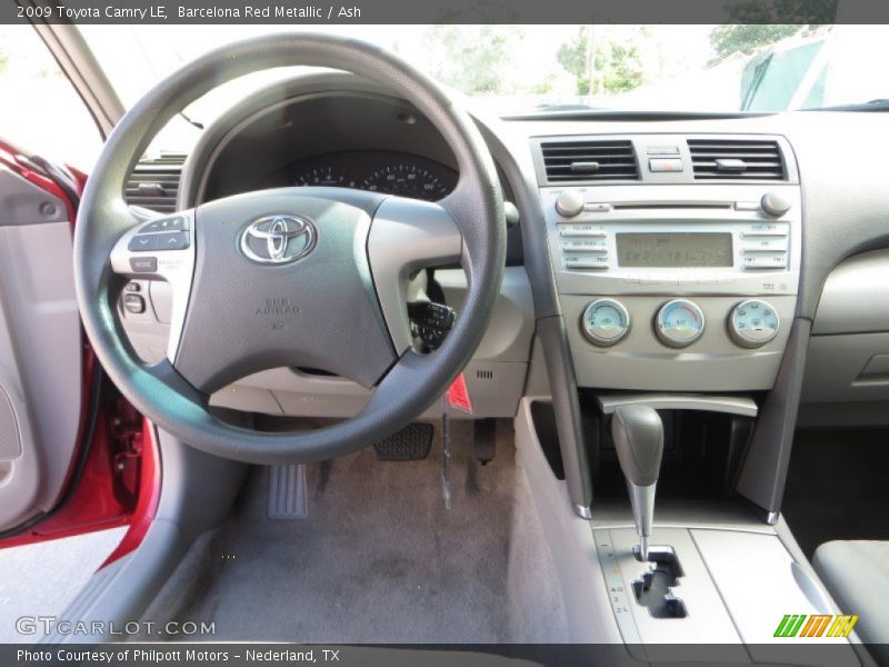 Barcelona Red Metallic / Ash 2009 Toyota Camry LE