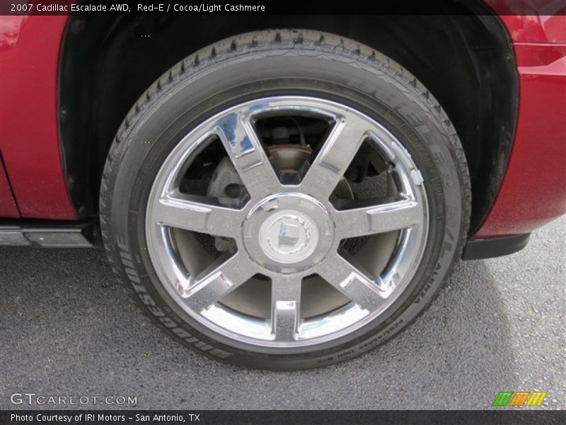Red-E / Cocoa/Light Cashmere 2007 Cadillac Escalade AWD