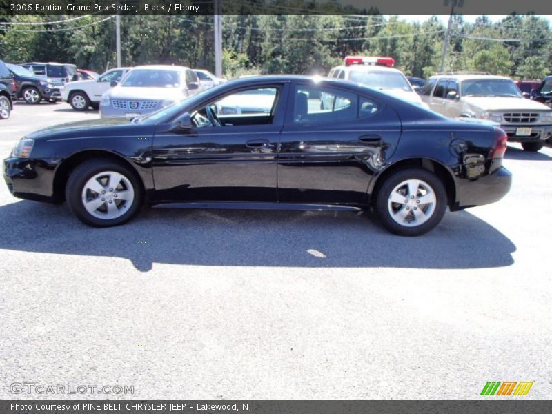 Black / Ebony 2006 Pontiac Grand Prix Sedan