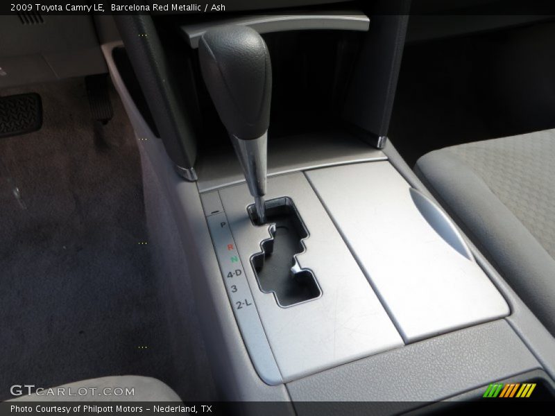 Barcelona Red Metallic / Ash 2009 Toyota Camry LE