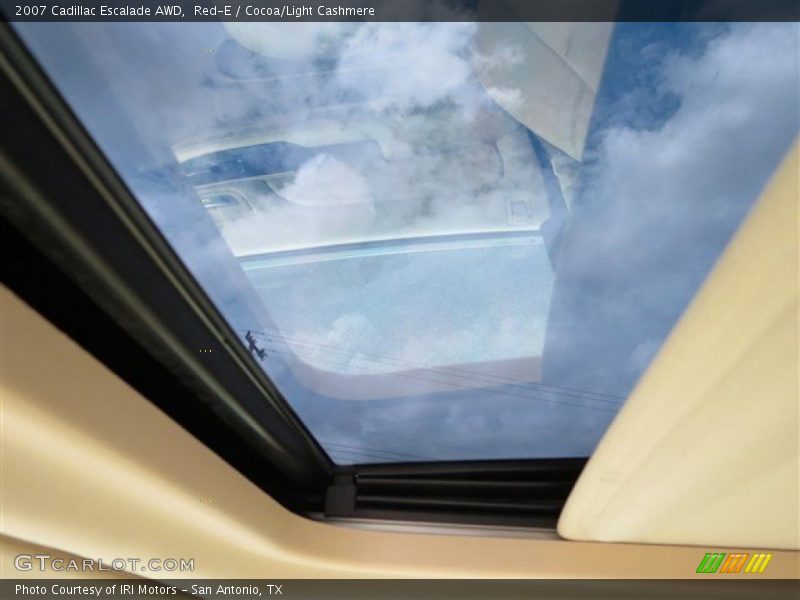 Red-E / Cocoa/Light Cashmere 2007 Cadillac Escalade AWD