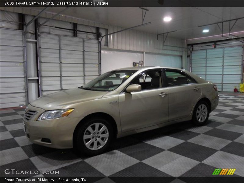 Desert Sand Metallic / Bisque 2009 Toyota Camry Hybrid