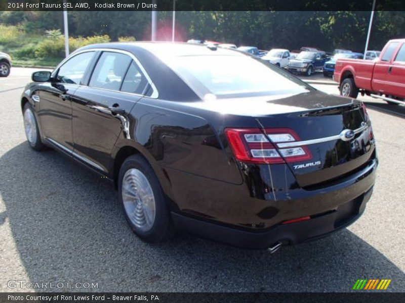 Kodiak Brown / Dune 2014 Ford Taurus SEL AWD