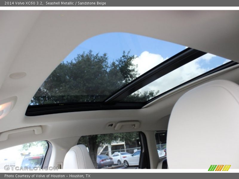Seashell Metallic / Sandstone Beige 2014 Volvo XC60 3.2