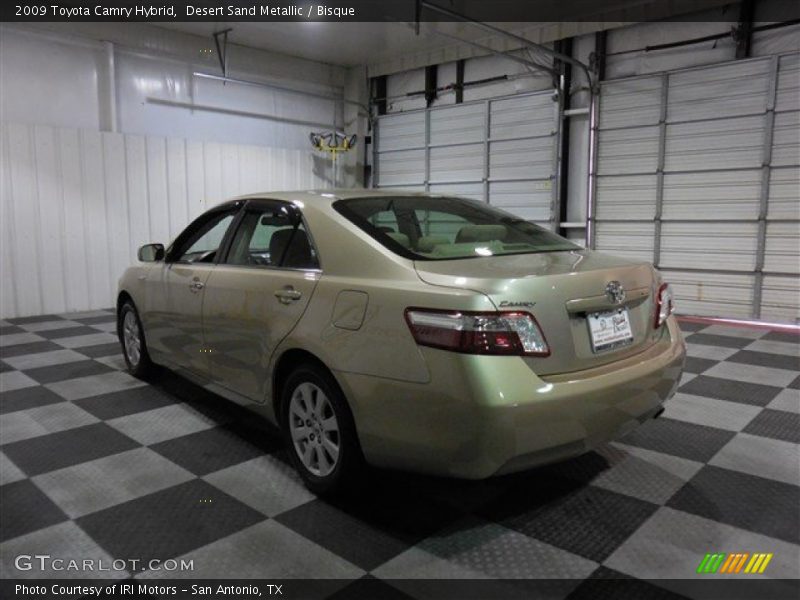 Desert Sand Metallic / Bisque 2009 Toyota Camry Hybrid