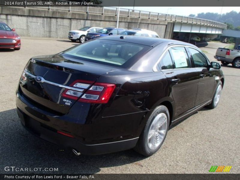 Kodiak Brown / Dune 2014 Ford Taurus SEL AWD