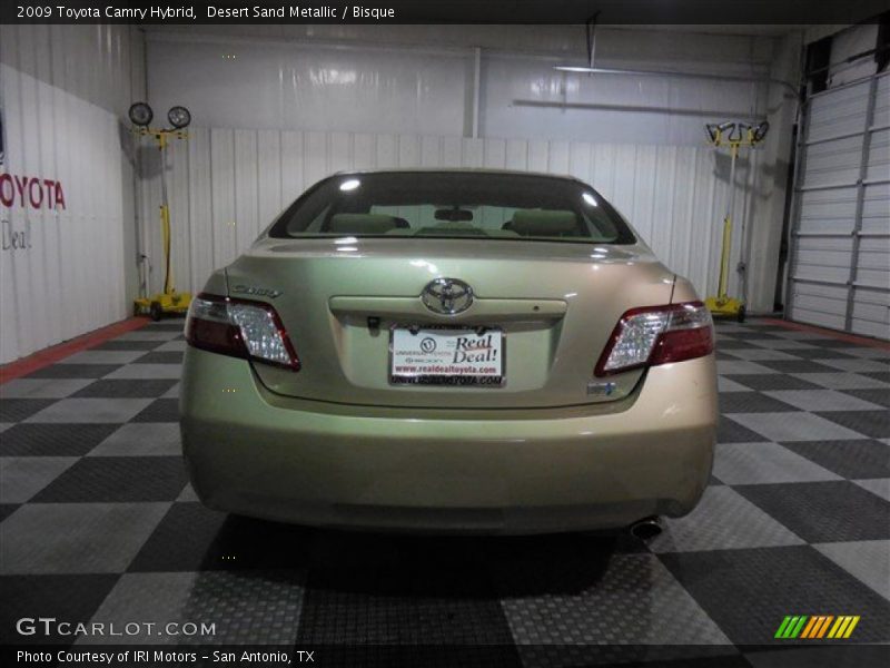 Desert Sand Metallic / Bisque 2009 Toyota Camry Hybrid