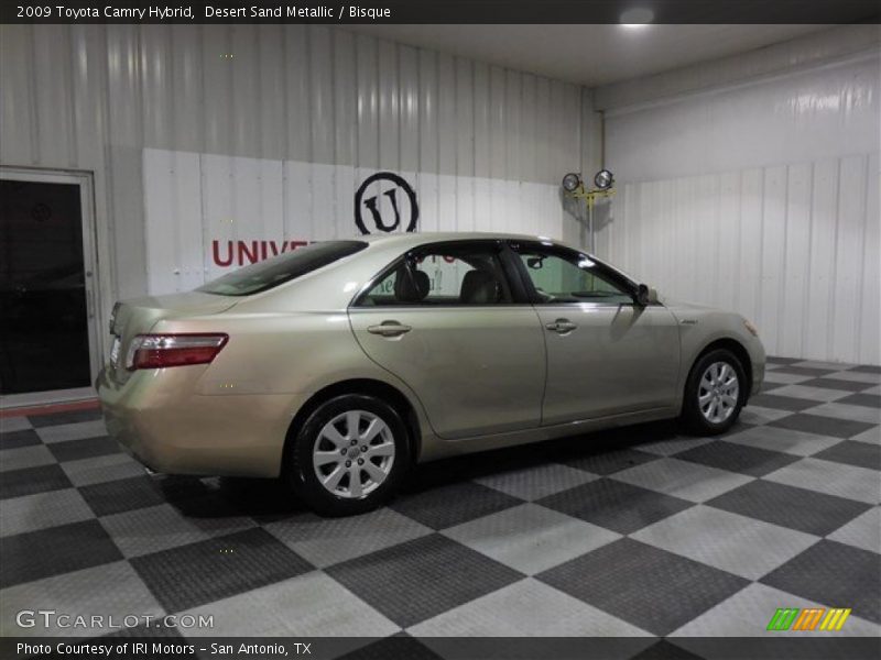 Desert Sand Metallic / Bisque 2009 Toyota Camry Hybrid