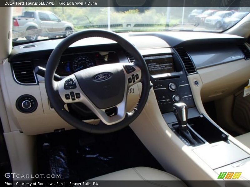 Kodiak Brown / Dune 2014 Ford Taurus SEL AWD