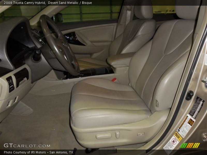 Desert Sand Metallic / Bisque 2009 Toyota Camry Hybrid