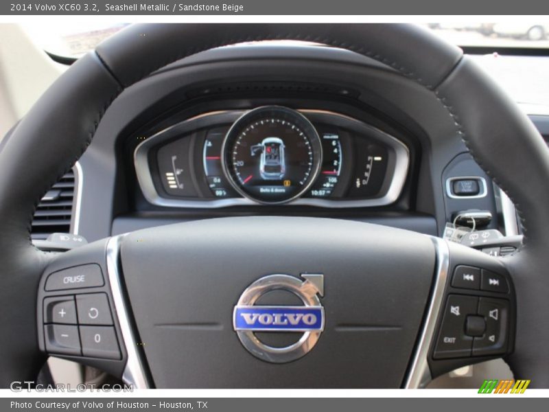 Seashell Metallic / Sandstone Beige 2014 Volvo XC60 3.2