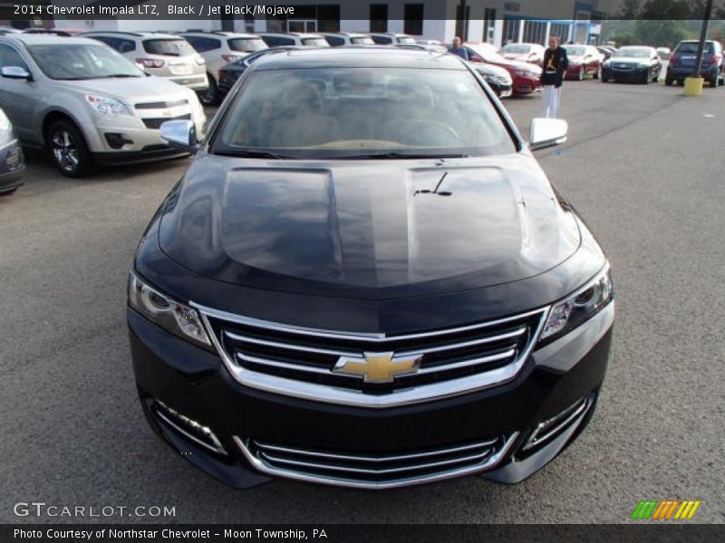 Black / Jet Black/Mojave 2014 Chevrolet Impala LTZ