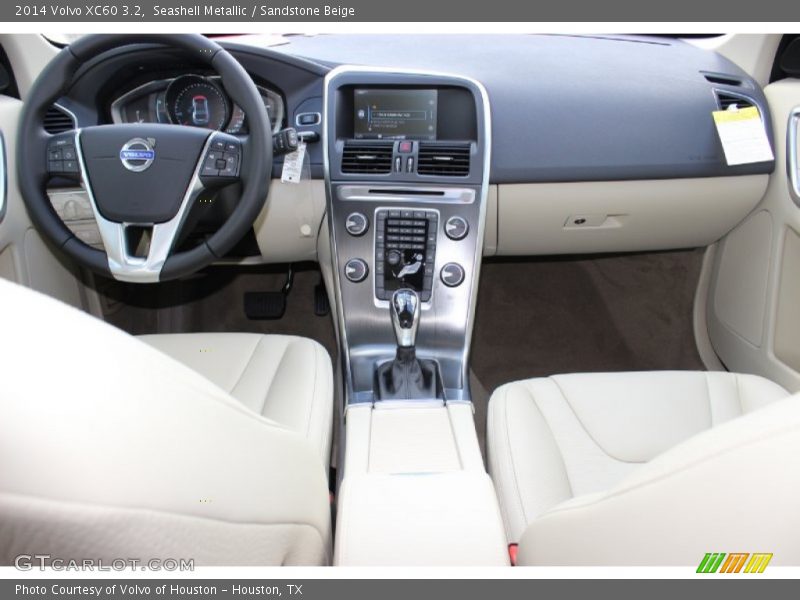 Seashell Metallic / Sandstone Beige 2014 Volvo XC60 3.2