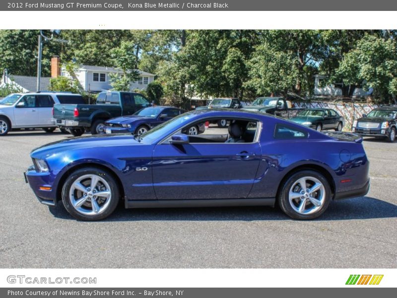  2012 Mustang GT Premium Coupe Kona Blue Metallic