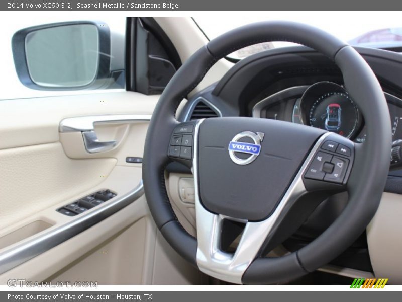 Seashell Metallic / Sandstone Beige 2014 Volvo XC60 3.2