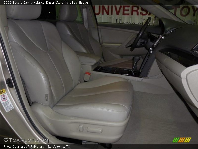 Desert Sand Metallic / Bisque 2009 Toyota Camry Hybrid