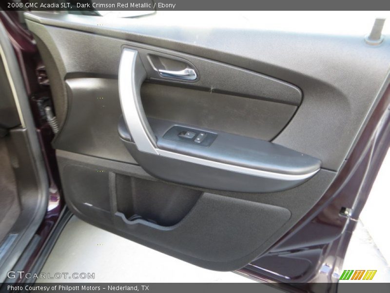Dark Crimson Red Metallic / Ebony 2008 GMC Acadia SLT