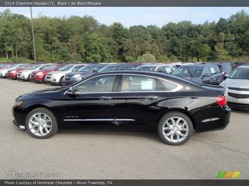 Black / Jet Black/Mojave 2014 Chevrolet Impala LTZ