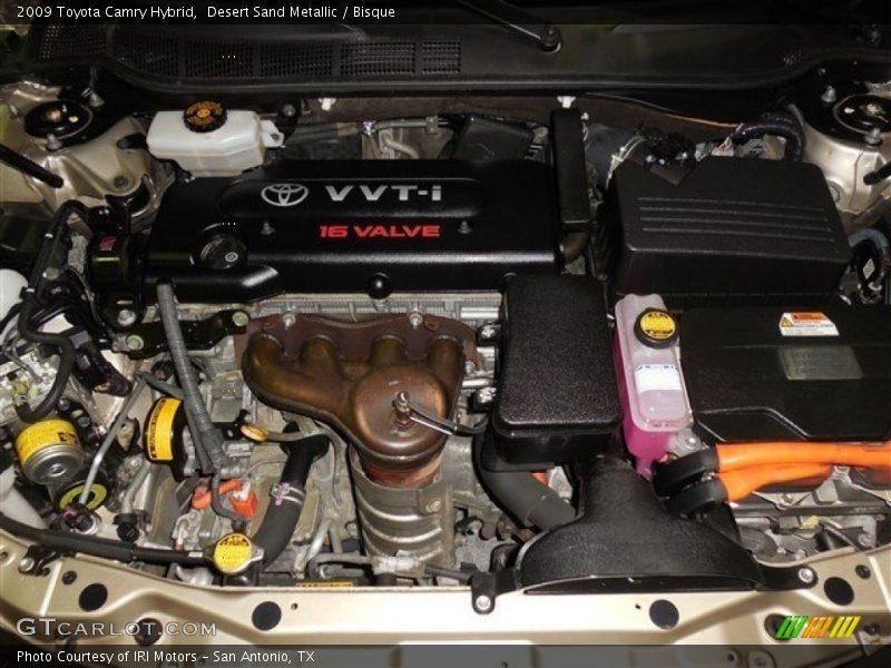 Desert Sand Metallic / Bisque 2009 Toyota Camry Hybrid