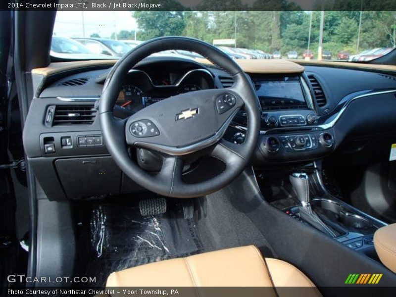 Black / Jet Black/Mojave 2014 Chevrolet Impala LTZ