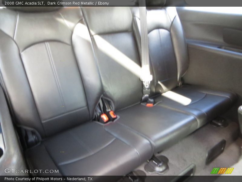 Dark Crimson Red Metallic / Ebony 2008 GMC Acadia SLT