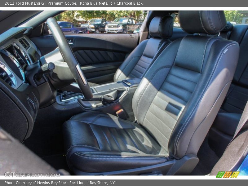 Front Seat of 2012 Mustang GT Premium Coupe