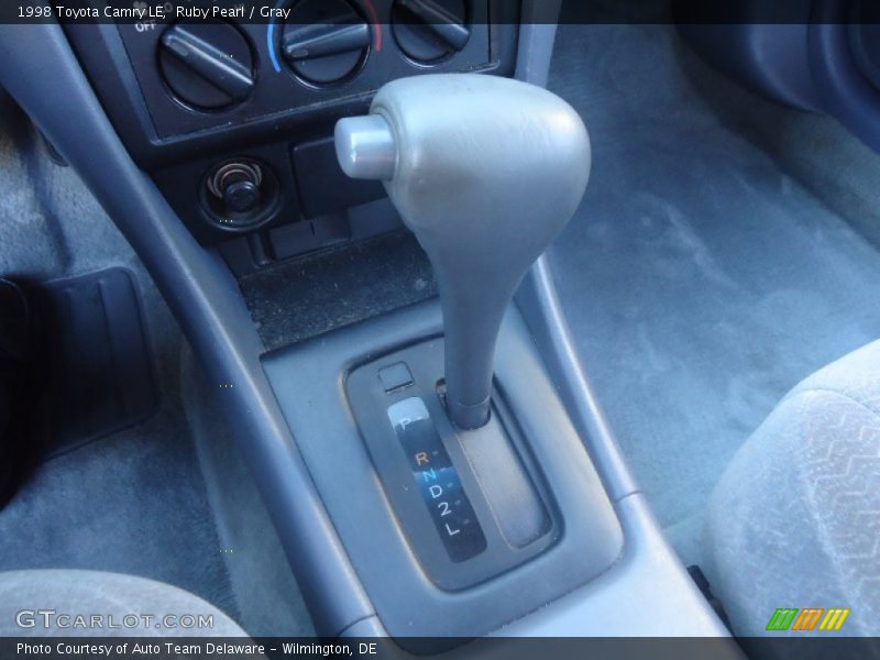 Ruby Pearl / Gray 1998 Toyota Camry LE