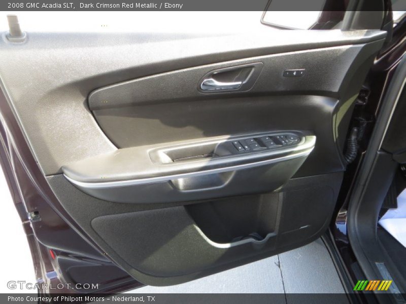 Dark Crimson Red Metallic / Ebony 2008 GMC Acadia SLT